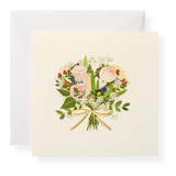 Floral Blank Note Card