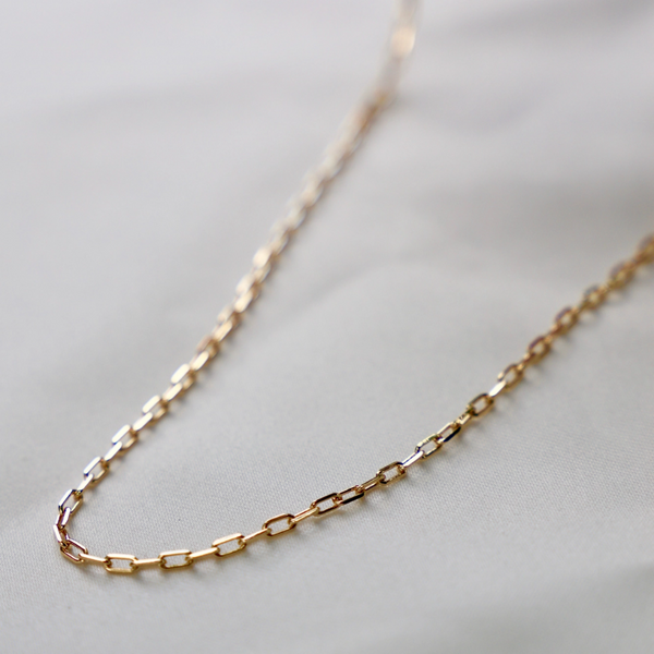 Petite Paperclip Chain Necklace