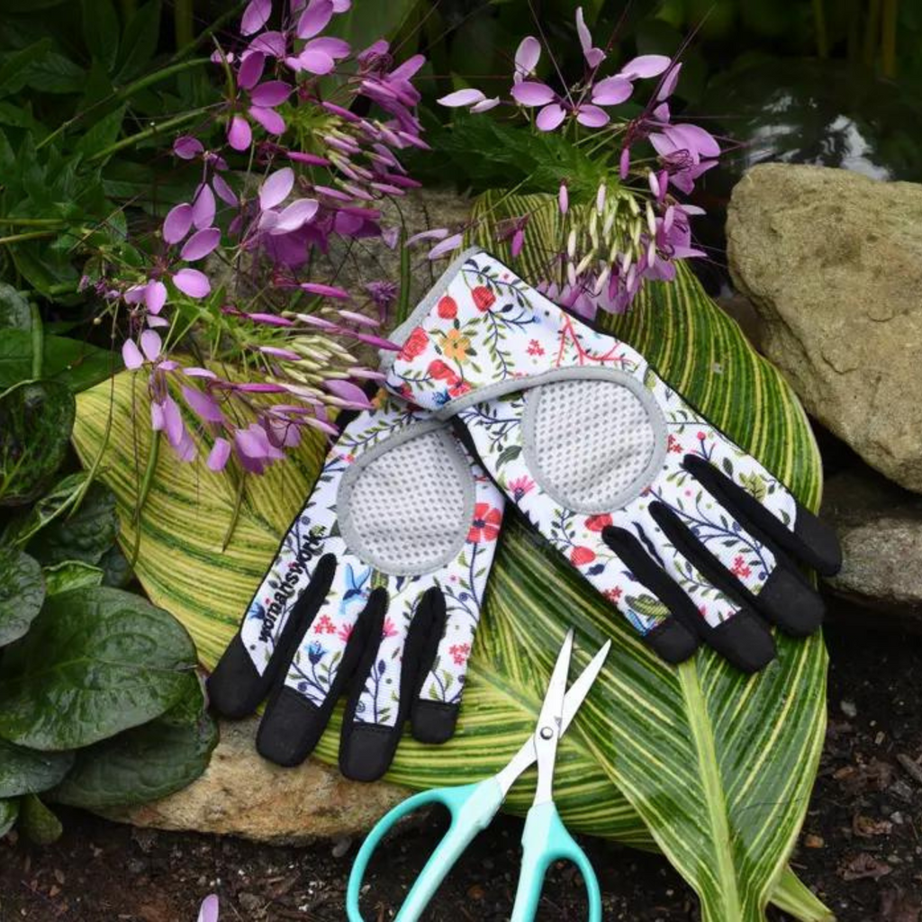 Floral Garden Gloves – Hidden Springs Flowers