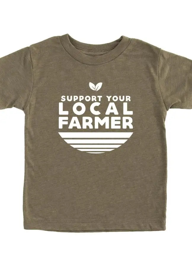 Local Farmer Kids T Shirt